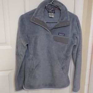 Gray M Patagonia Re-Tool Snap-T pullover